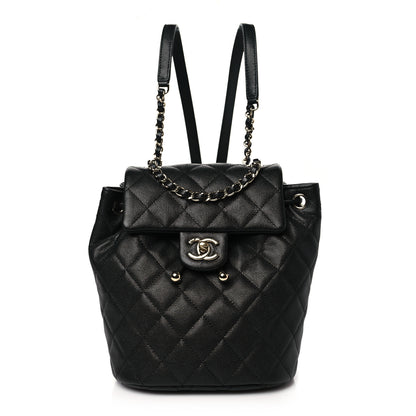Chanel Caviar Quilted Mini Urban Spirit Backpack Black 1 of 11