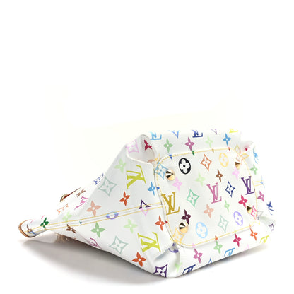 Louis Vuitton Monogram Multicolor Annie MM White 4 of 10