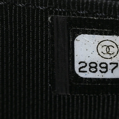 Chanel Lambskin Quilted Wallet On Chain WOC Black 8 of 11