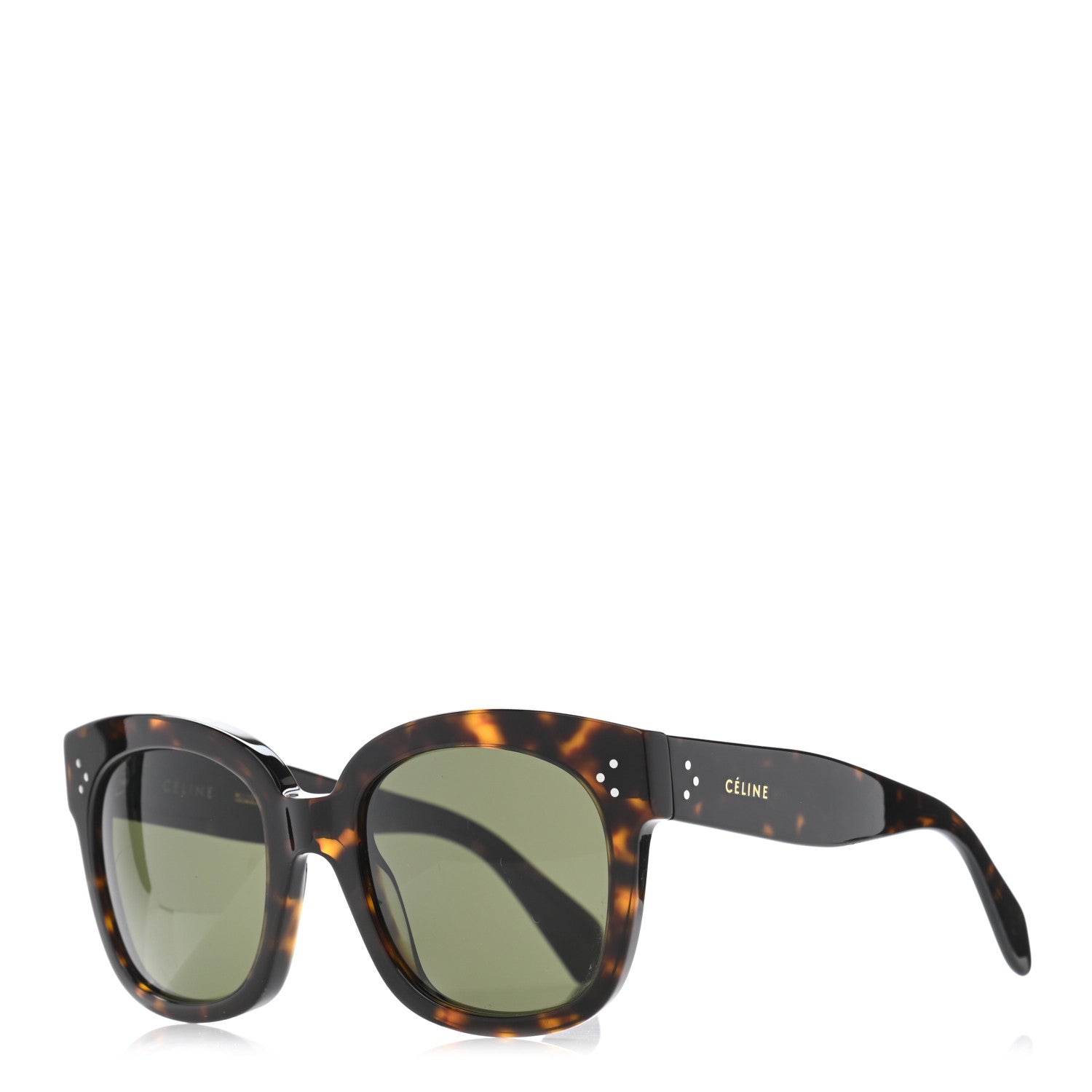 Celine New Audrey Sunglasses CL 41805/S Havana 1 of 7