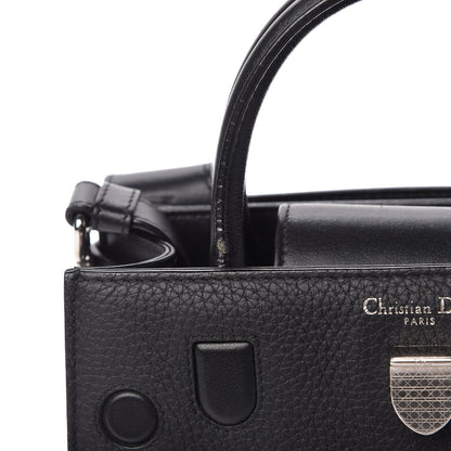 Christian Dior Grained Calfskin Mini Diorever Flap Black 10 of 13