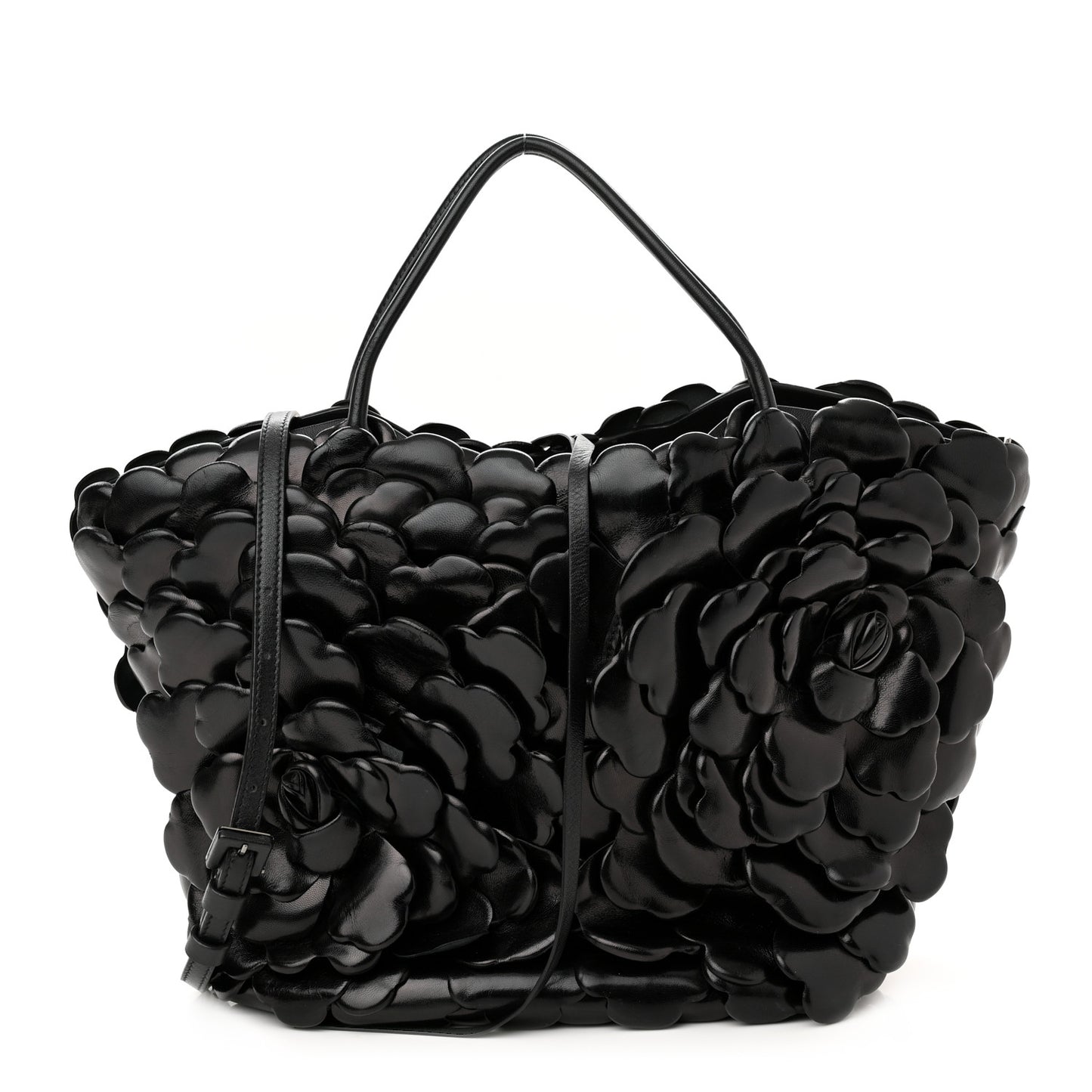 Nappa Atelier 03 Rose Edition Small Top Handle Bag Black