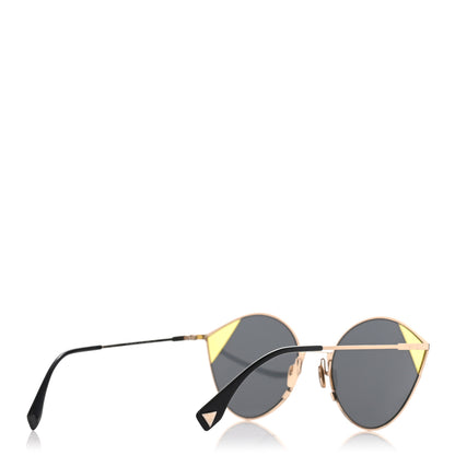 Fendi Cut-Eye Sunglasses FF 0341/S Gold Yellow 4 of 7