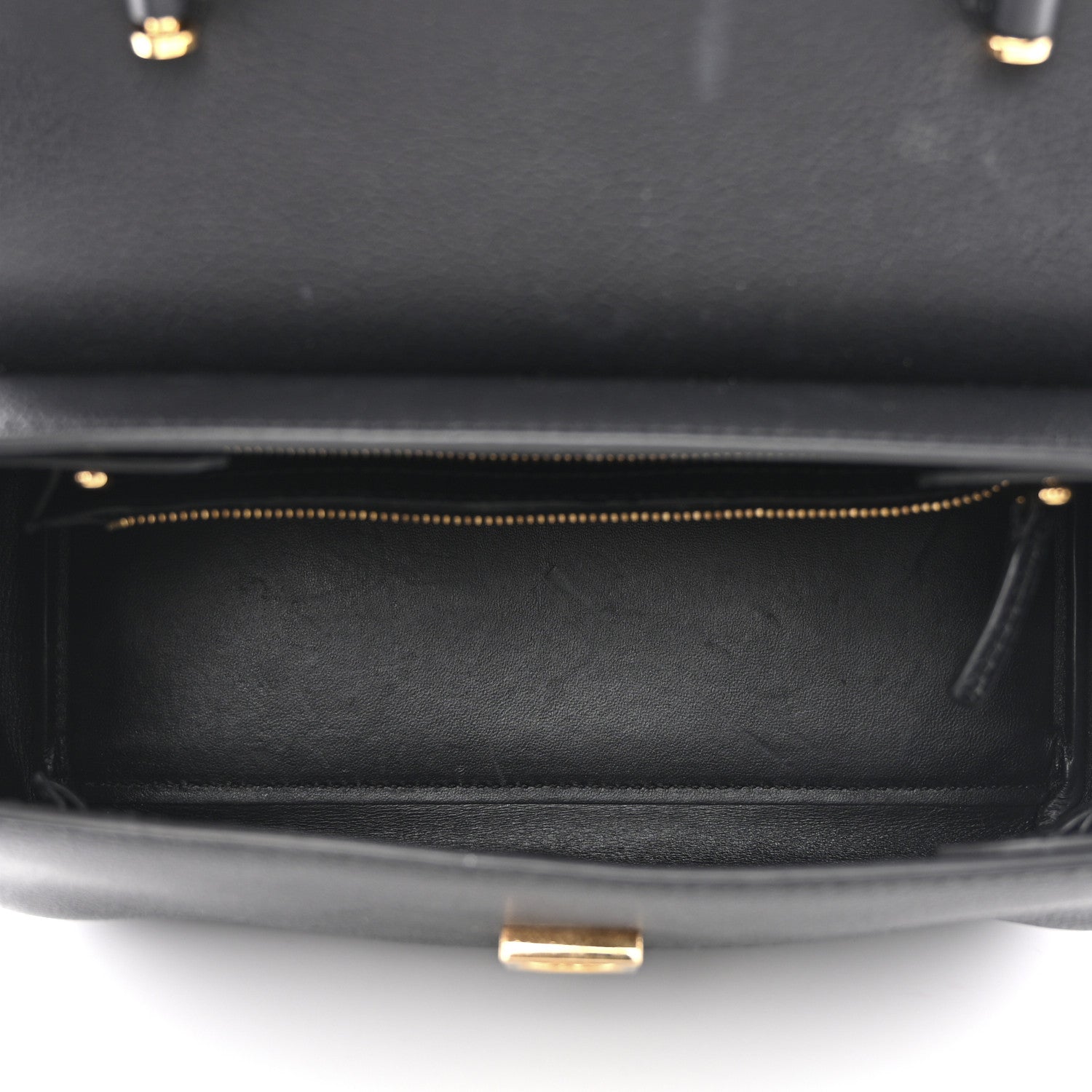 Versace Grained Calfskin La Medusa Top Handle Bag Black Black 5 of 11