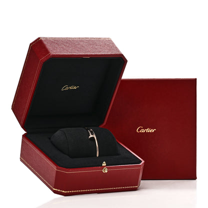 Cartier 18K Pink Gold Diamond Small Juste Un Clou Bracelet 17 5 of 5