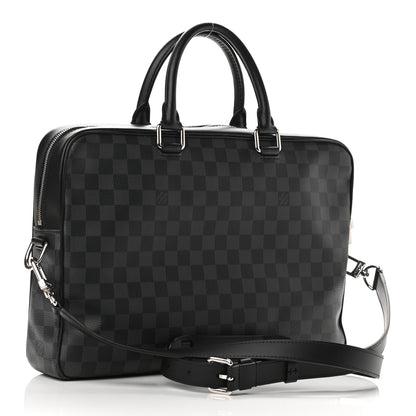 Louis Vuitton Damier Graphite Porte-Documents Business MM 3 of 10