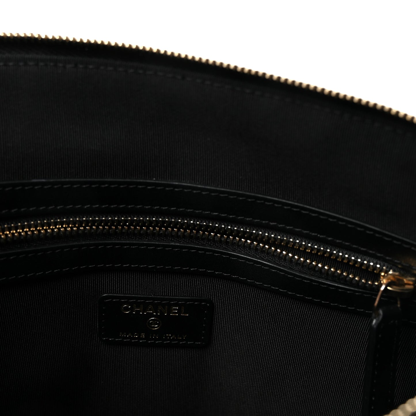 Lambskin Metallic Calfskin Quilted Crocodile Embossed Clutch 2.55 Reissue Cosmetic Case Gold