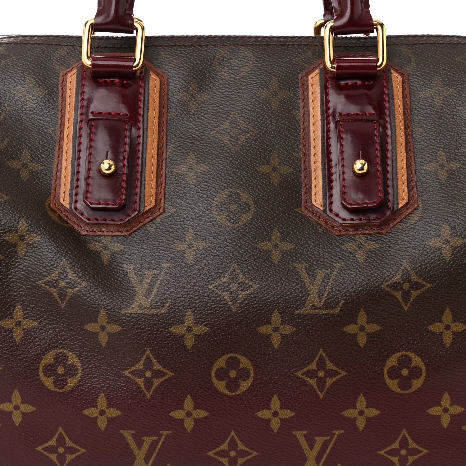Louis Vuitton Monogram Mirage Speedy 30 Bordeaux 7 of 9