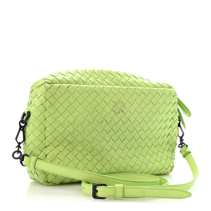 Bottega Veneta Nappa Intrecciato Small Camera Bag Acid Kiwi 3 of 11