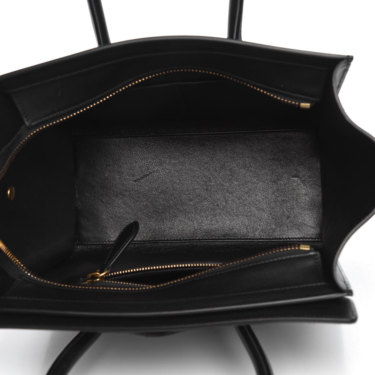 Smooth Calfskin Micro Luggage Black