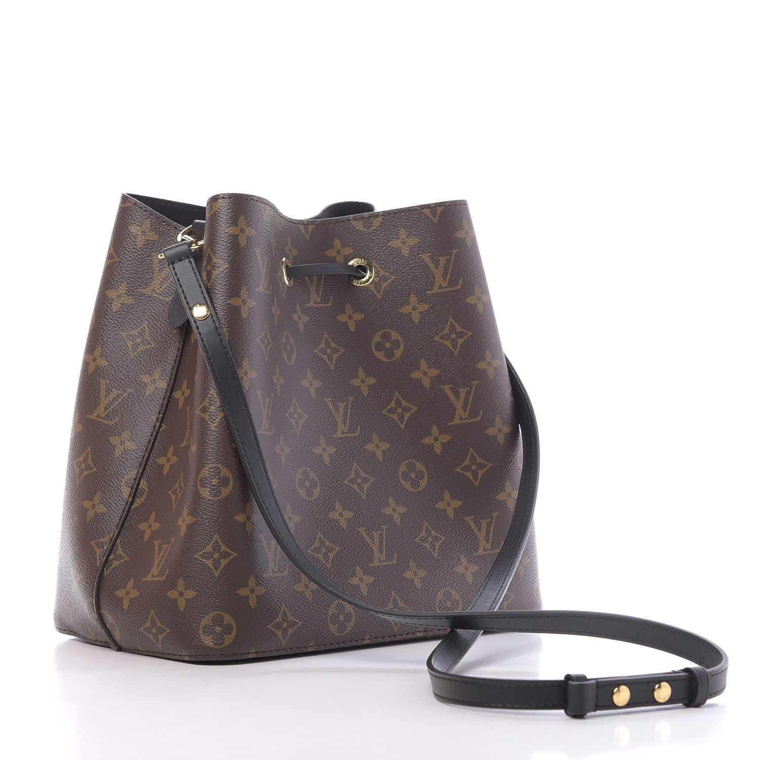 Louis Vuitton Monogram Neonoe MM Black 3 of 10
