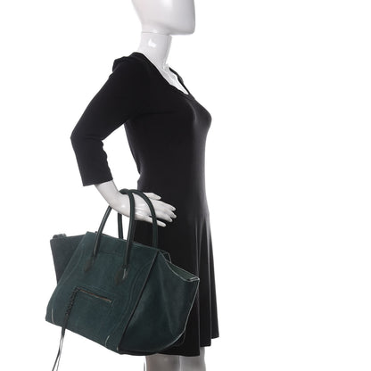 Celine Pony Hair Small Phantom Luggage Jade 2 of 24