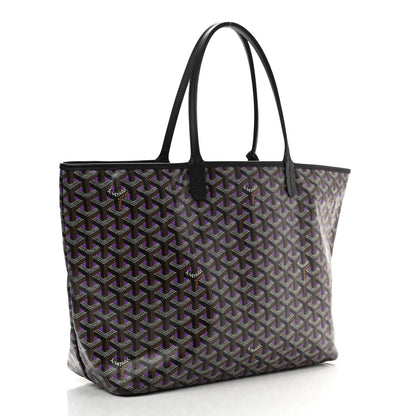 Goyard Goyardine Saint Louis Claire Voie PM Black Violet 4 of 14
