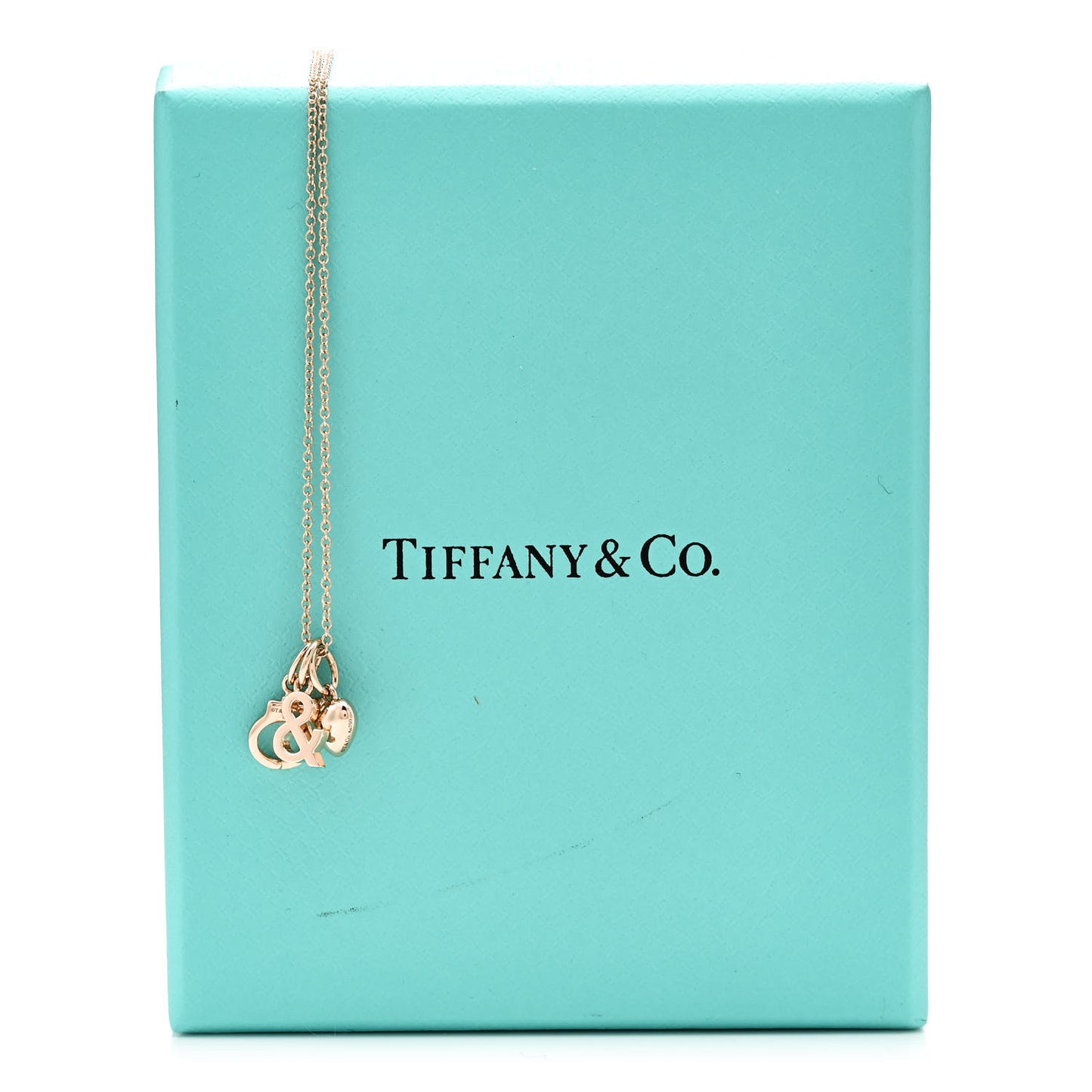 18K Rose Gold Naughty and Nice Pendant Necklace