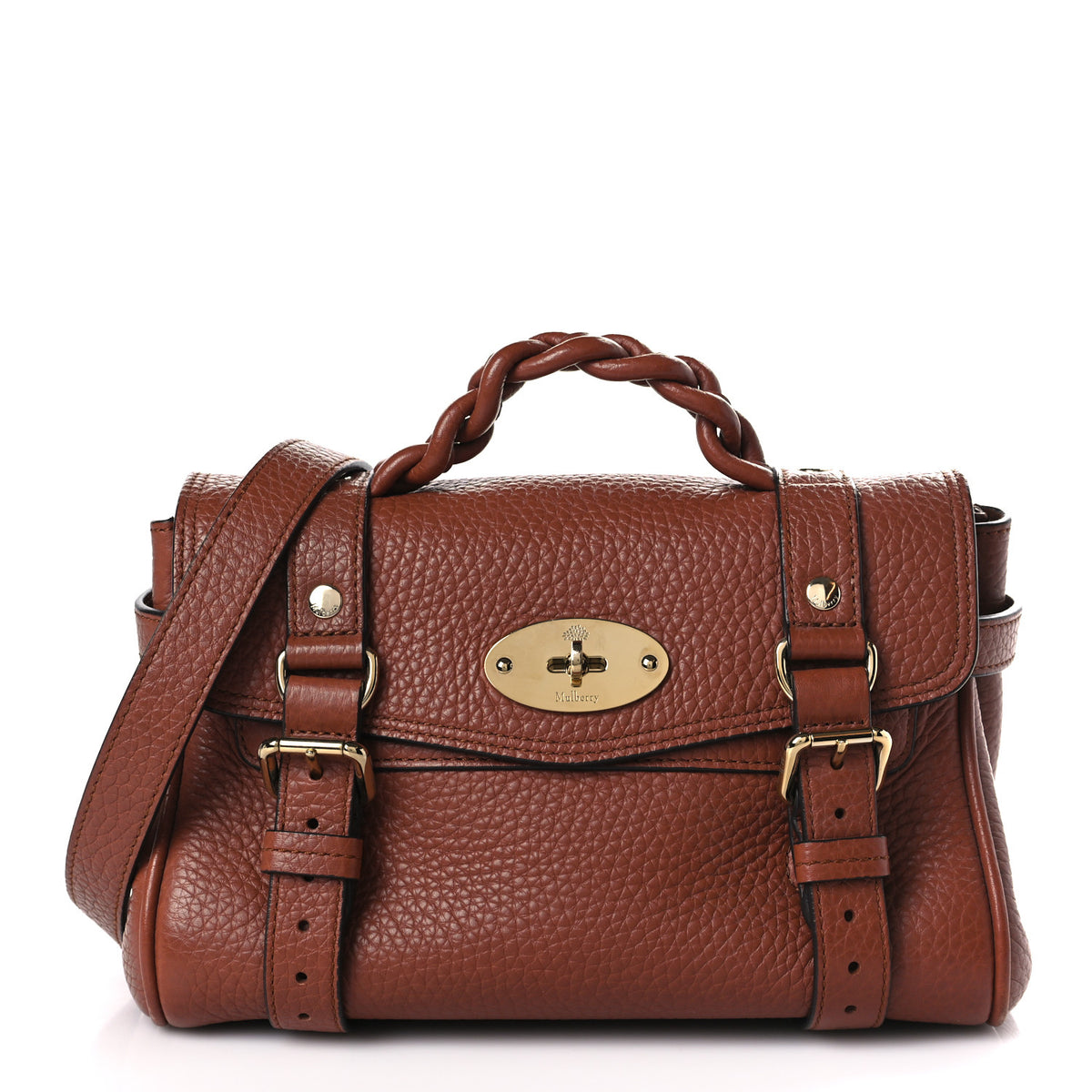 Heavy Grain Mini Alexa Chestnut