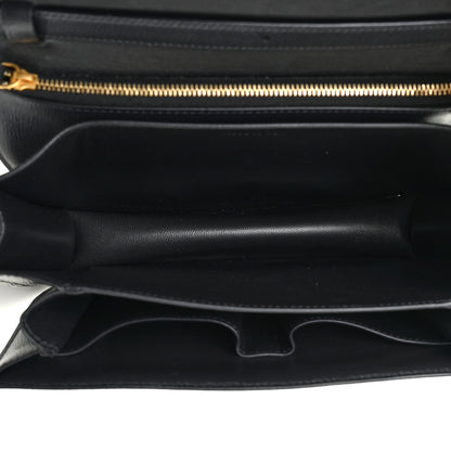 Celine Liege Calfskin Medium Classic Box Flap Bag Anthracite 4 of 17