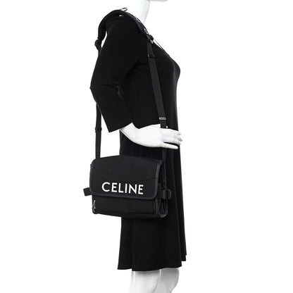 Celine Canvas Small Trekking Messenger Bag Black 3 of 14