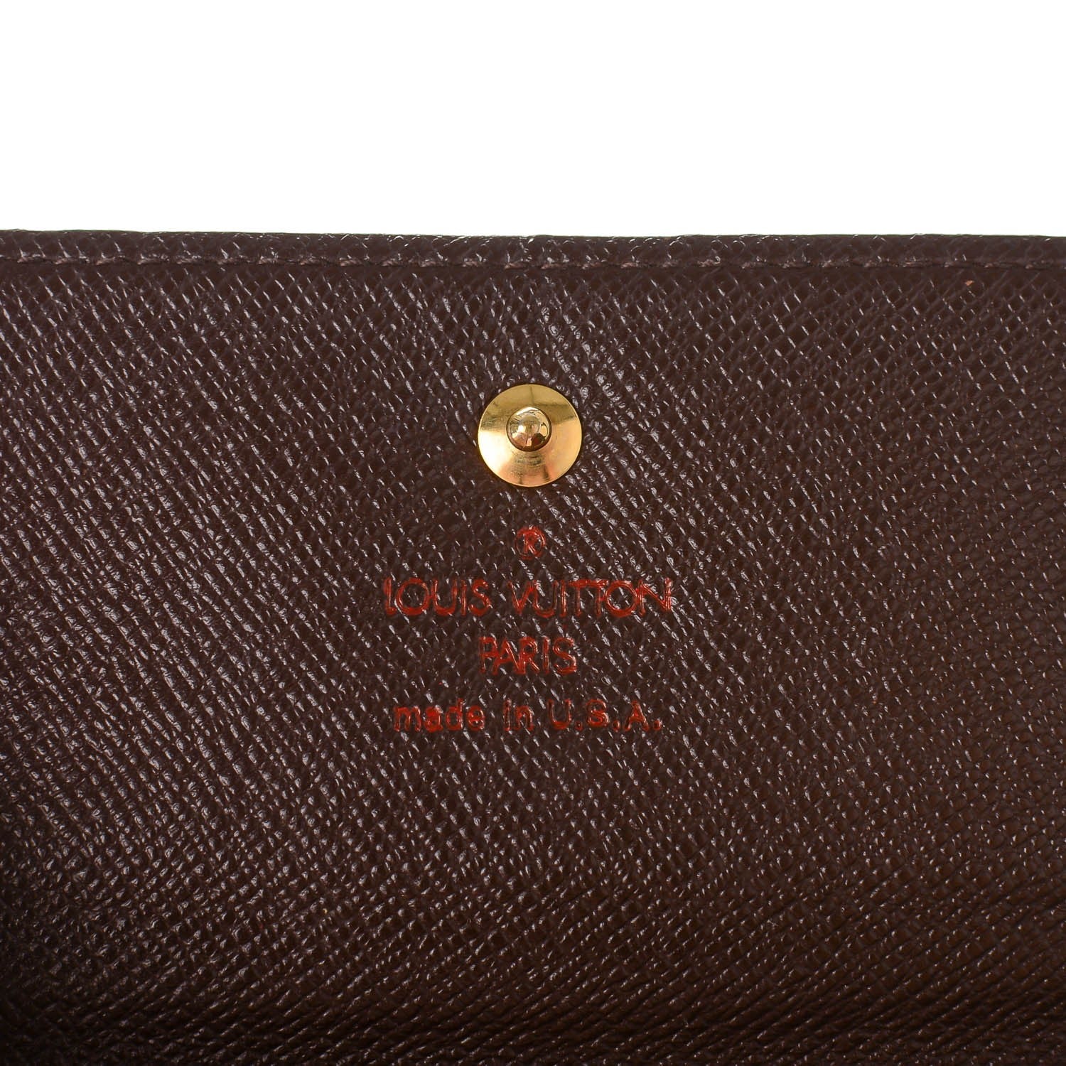 Louis Vuitton Damier Ebene Elise Wallet 7 of 8