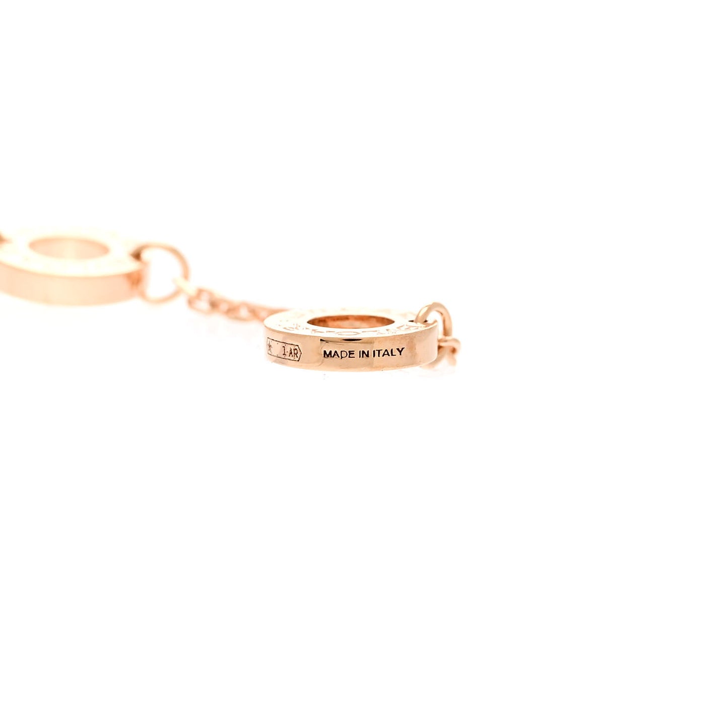 18K Rose Gold Diamond Black Onyx Divas' Dream Pendant Necklace