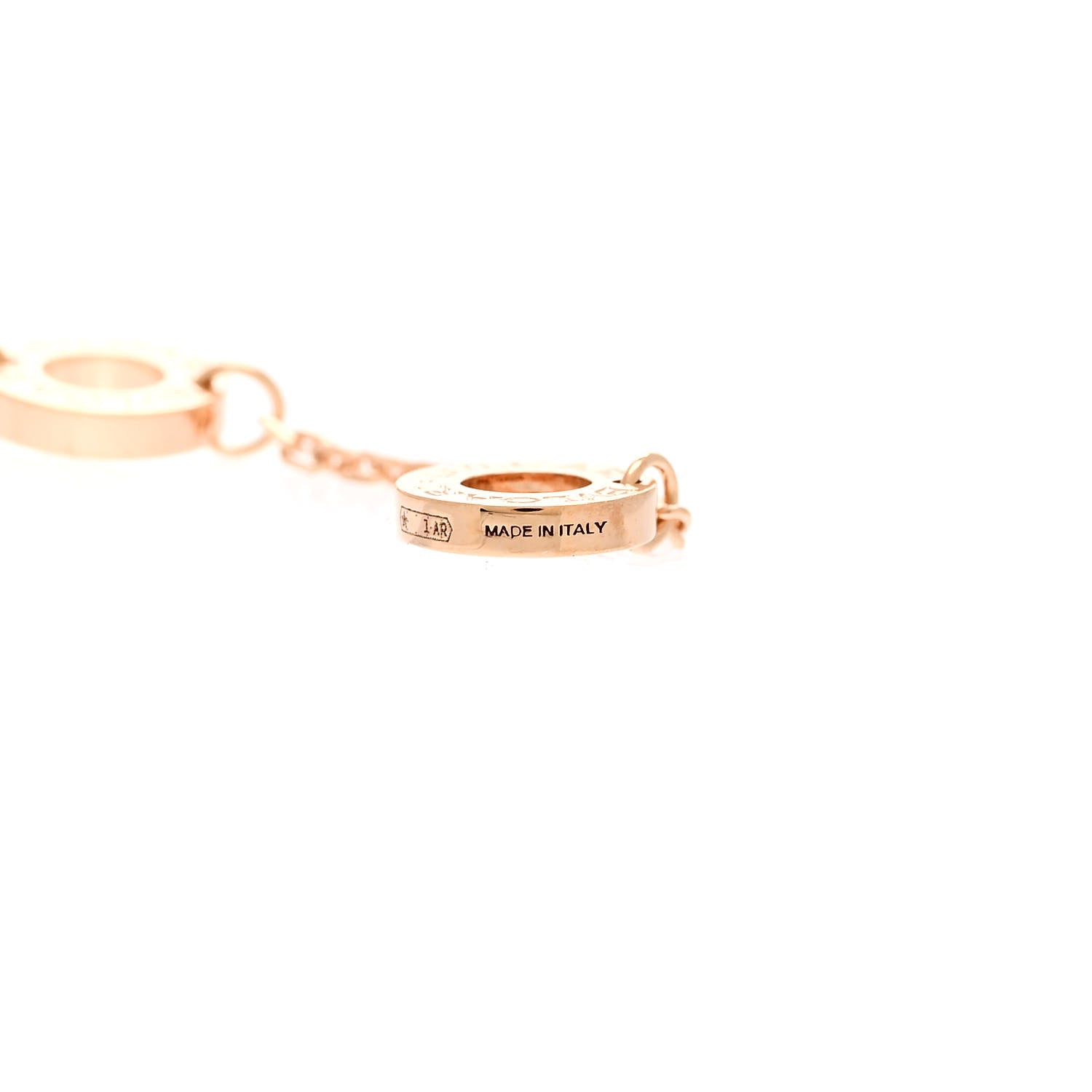 Bulgari 18K Rose Gold Diamond Black Onyx Divas' Dream Pendant Necklace 6 of 6