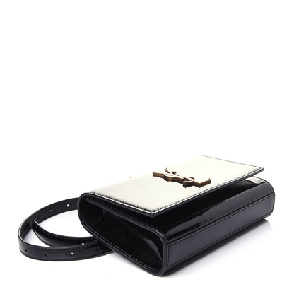 Saint Laurent Patent Monogram Kate Belt Bag Black 4 of 11