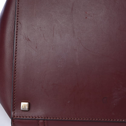 Celine Natural Calfskin Medium Phantom Luggage Burgundy 11 of 17