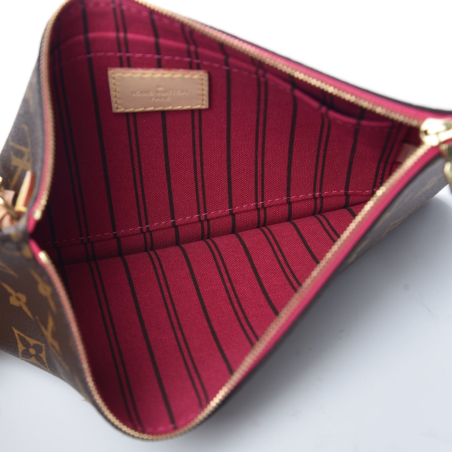 Monogram Neverfull MM GM Pochette Pivoine
