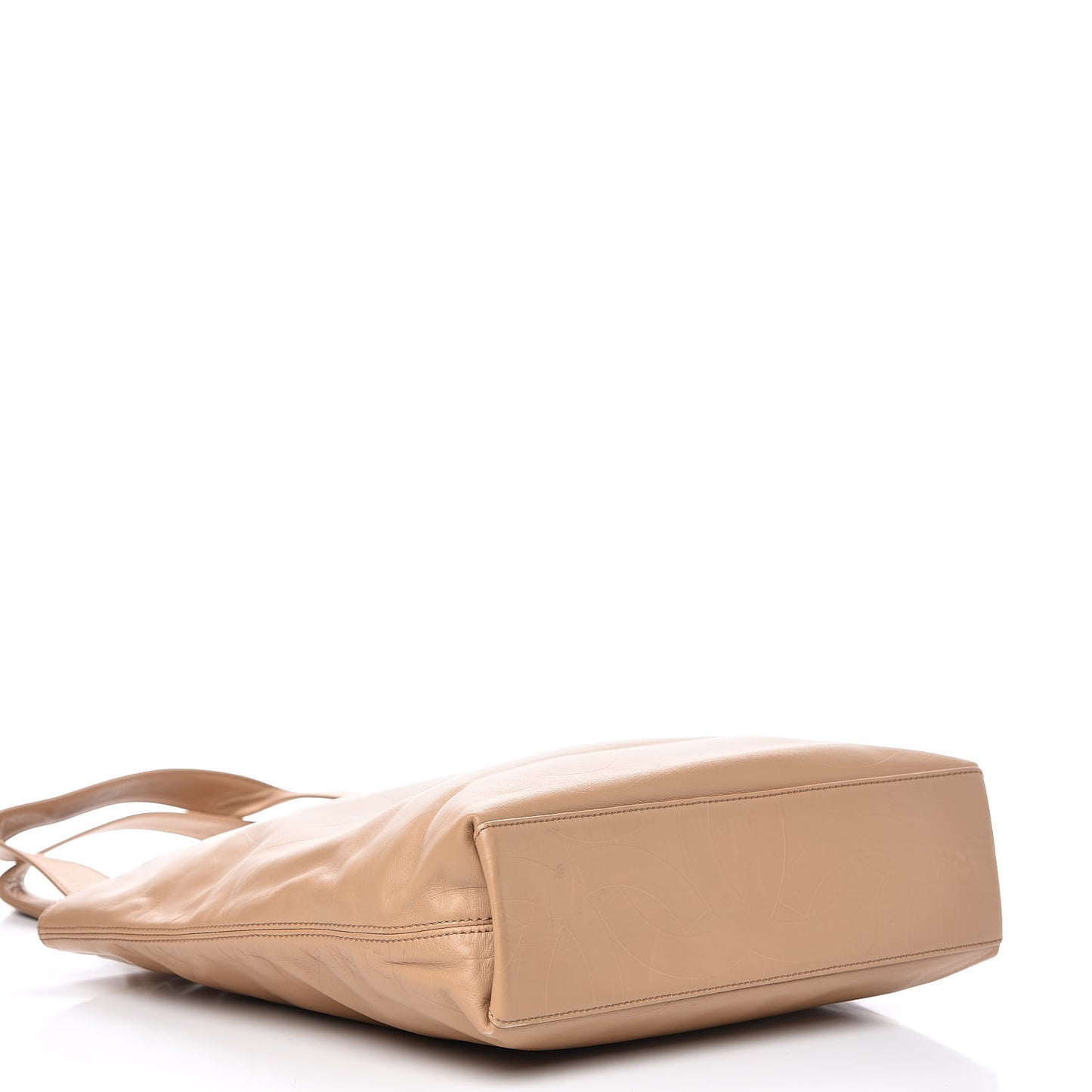 Lambskin CC Tote Beige