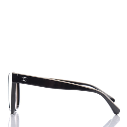 Chanel Acetate CC Butterfly Sunglasses 5414 Black Beige 3 of 8