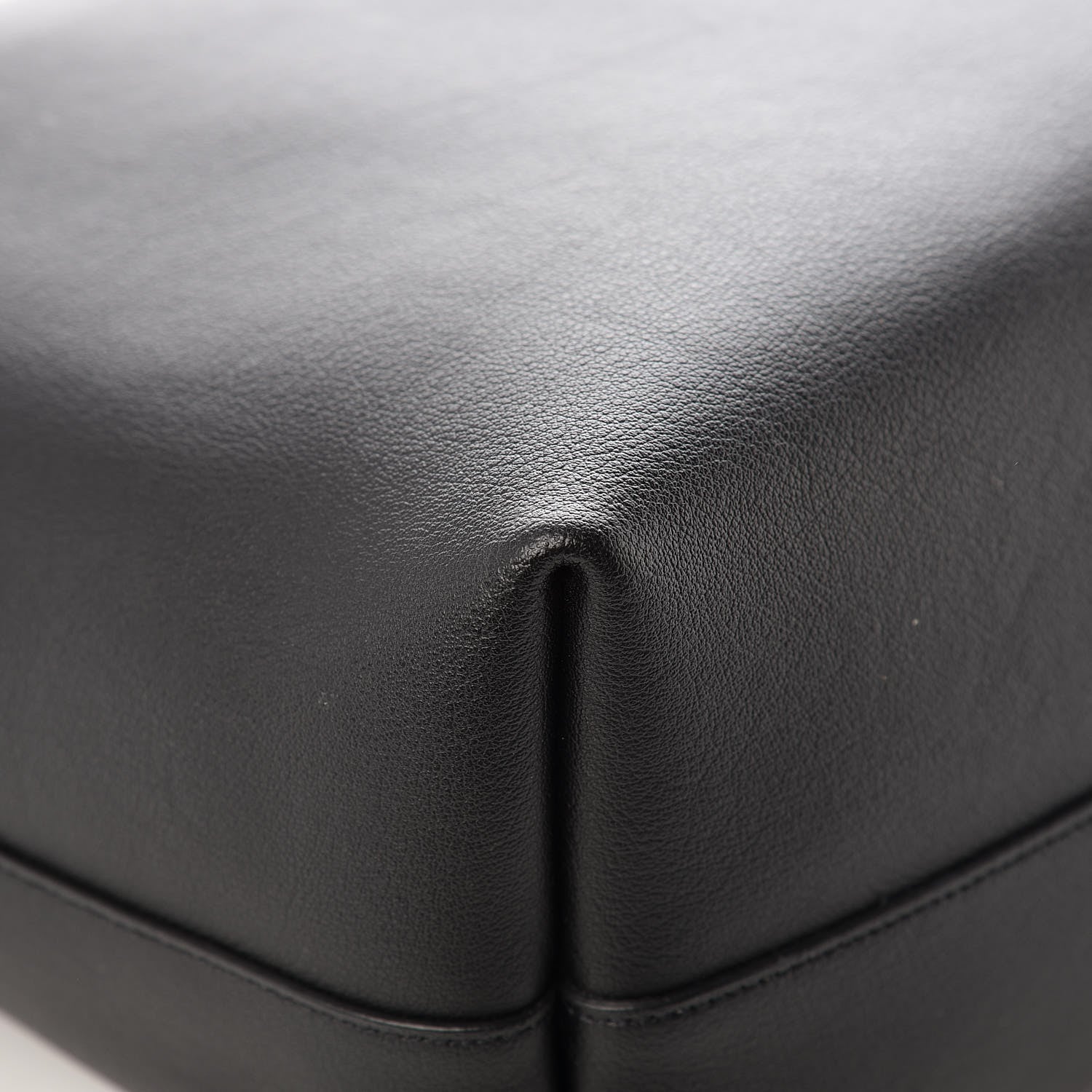 Saint Laurent Calfskin Large Shopping Tote Black 13 of 14