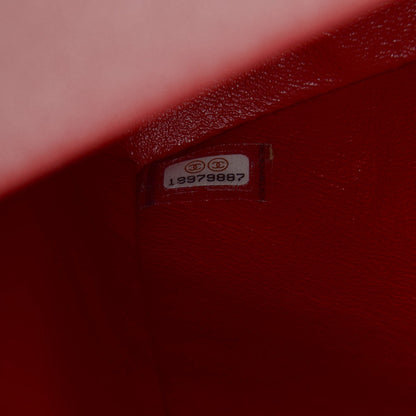 Chanel Lambskin Jumbo Double Flap Red 8 of 9