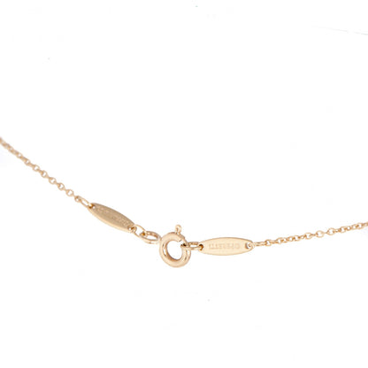Tiffany 18K Yellow Gold Diamond .06ct Elsa Peretti Diamonds by the Yard Pendant Necklace 4 of 6