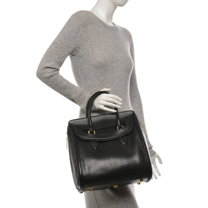 Alexander McQueen Calfskin Large Heroine Black 2 of 10
