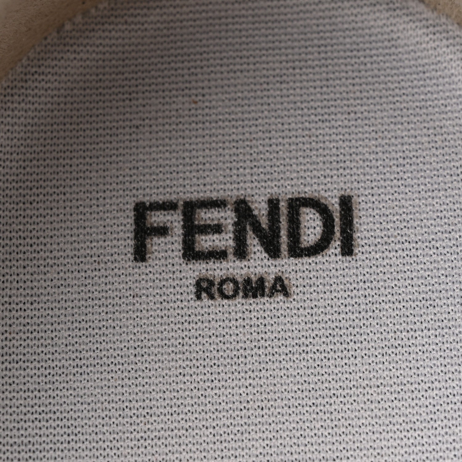 Fendi Lambksin FF Embossed Rise Low Top Sneakers 36.5 Ultra White 15 of 30