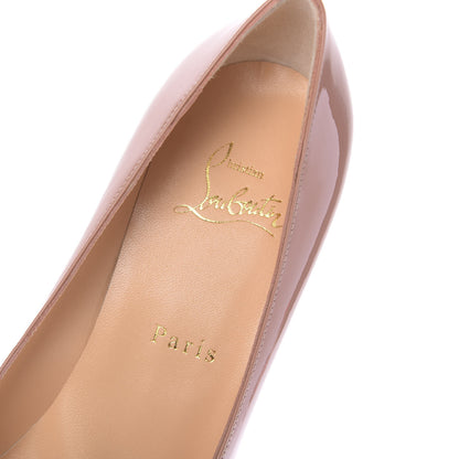 Christian Louboutin Patent Baobab 85 Pumps 38 Nude 8 of 10