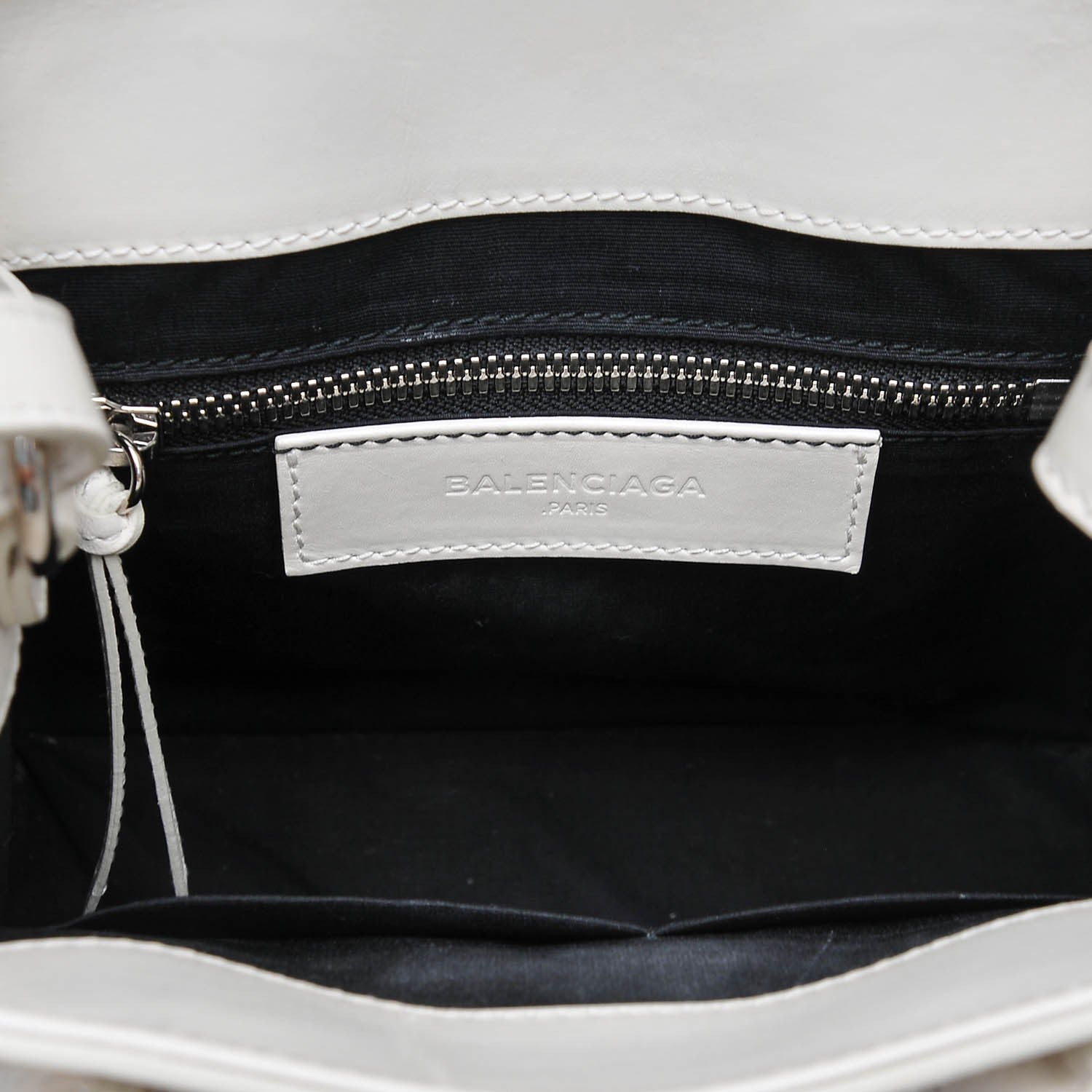Balenciaga Smooth Calfskin Mini Nude Marble All Afternoon White 14 of 16