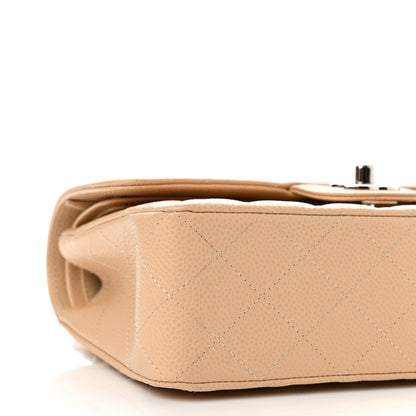Chanel Caviar Quilted Small Double Flap Beige 8 of 12