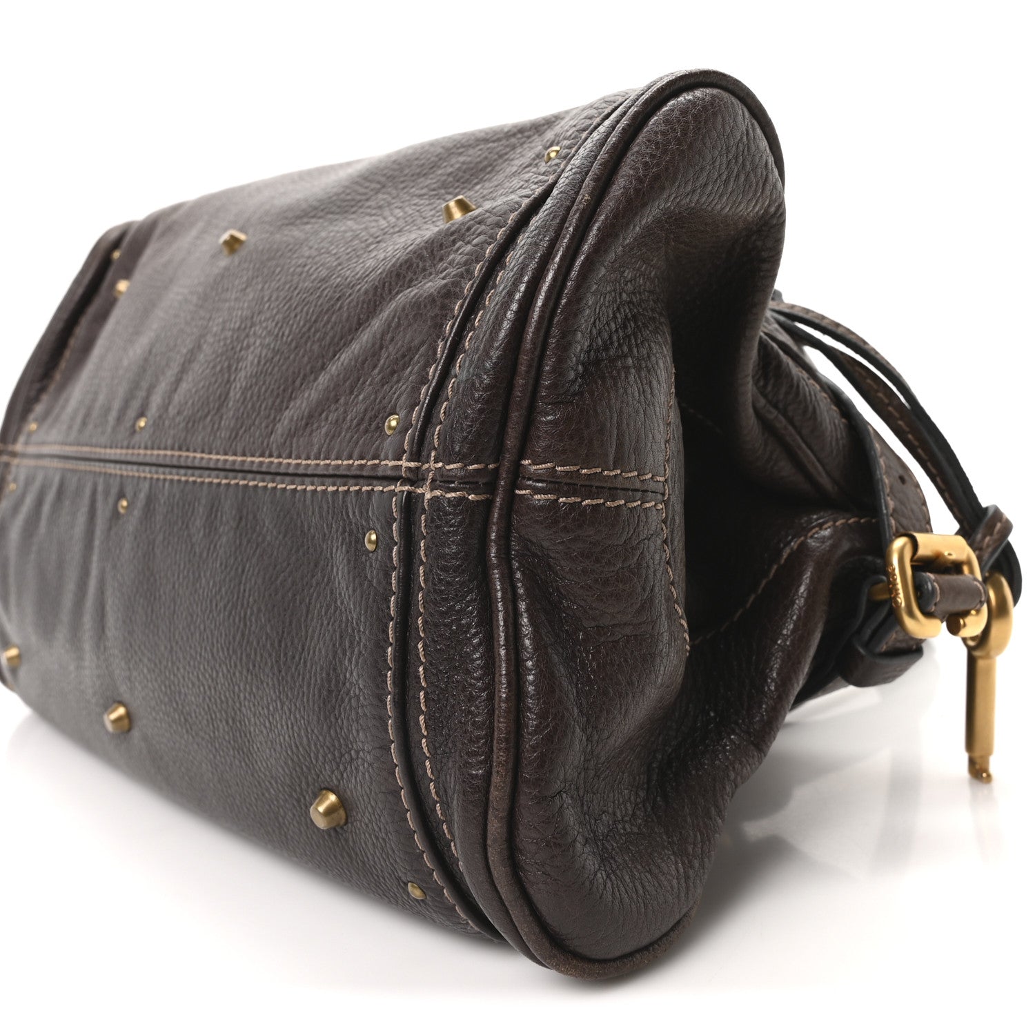 Chloe Calfskin Medium Paddington Satchel Brown 9 of 9