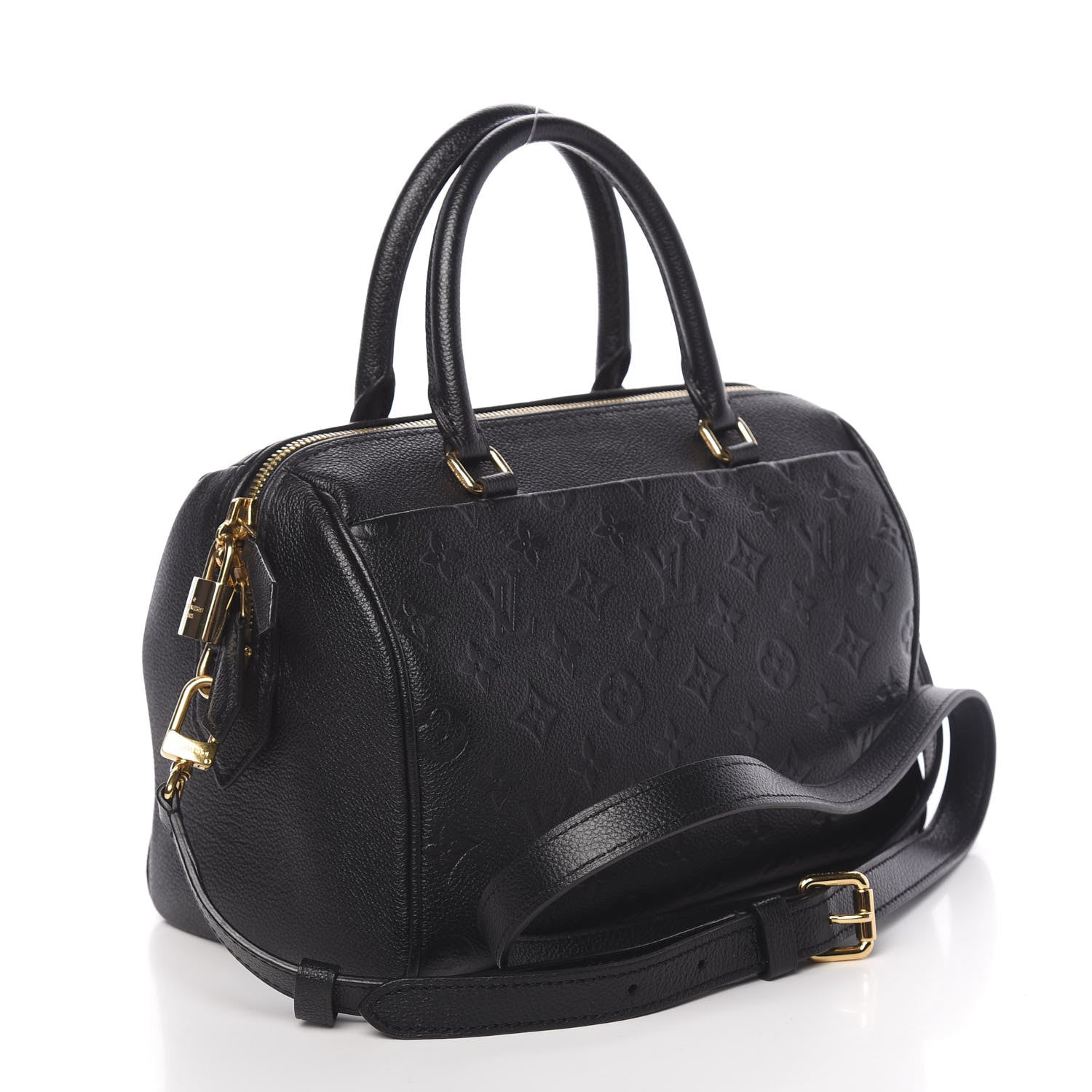 Louis Vuitton Empreinte Speedy Bandouliere 25 NM Black 3 of 11