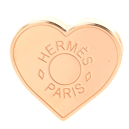 Hermes Rose Gold Plated Brass Mini Coeur Twilly Scarf Ring 1 of 4