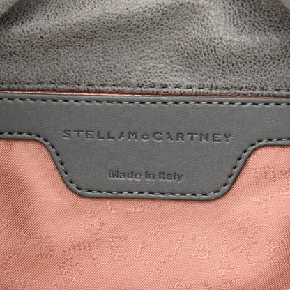 Stella McCartney Shaggy Deer Mini Falabella Fold Over Tote Light Grey 6 of 11