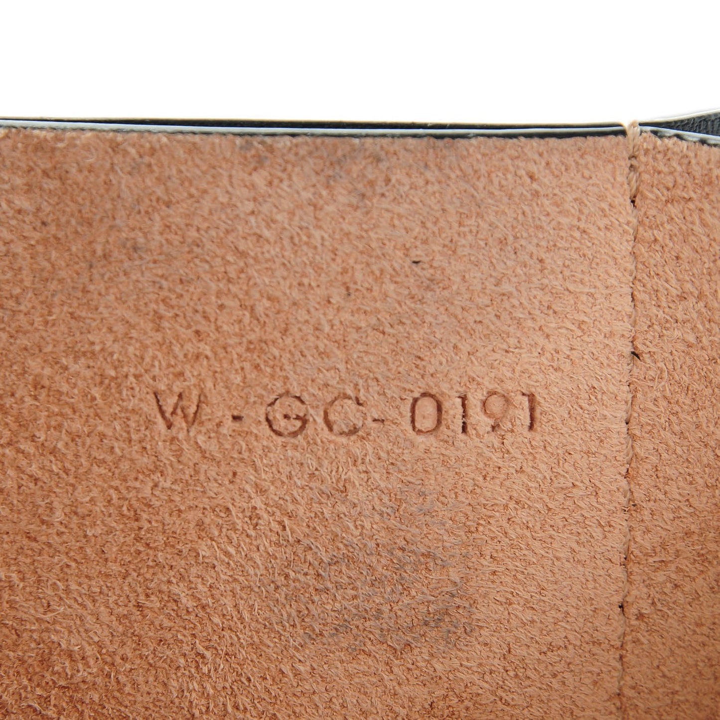 Smooth Lambskin iPad Folio Clutch Black