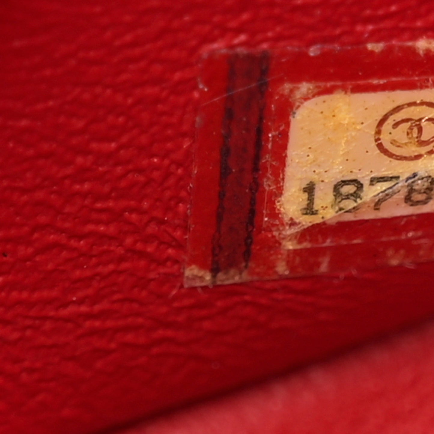 Lambskin Quilted Jumbo Double Flap Red