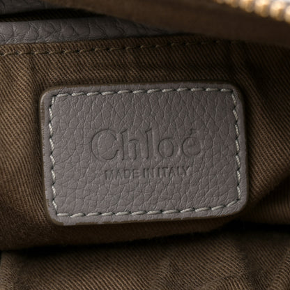 Chloe Calfskin Medium Marcie Satchel Cashmere Grey 6 of 12