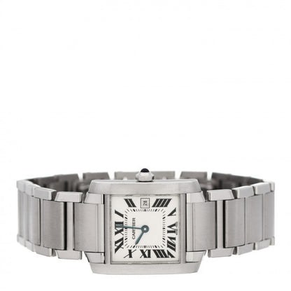 Cartier Stainless Steel 25mm Tank Francaise Quartz Watch 2 of 4