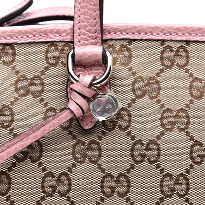 Gucci Monogram Small Bree Tote Beige Soft Pink 11 of 11