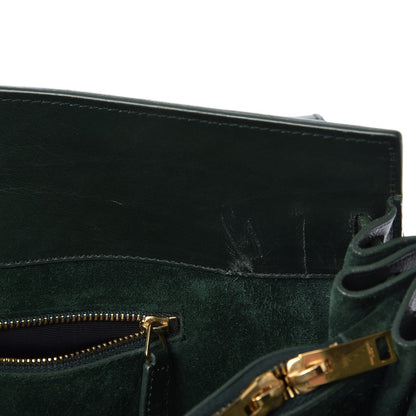 Saint Laurent Calfskin Large Sac de Jour Carryall Dark Green 8 of 12