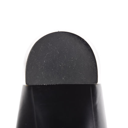 Chanel Lambskin Pearl Cap Toe Pumps 40 Black 13 of 15