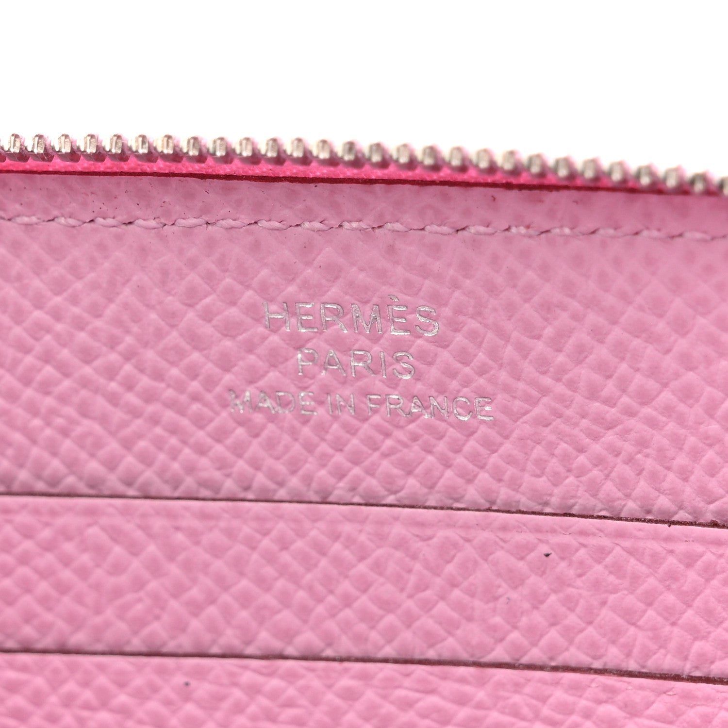 Hermes Epsom Azap Mini Wallet Mauve Sylvestre 6 of 9