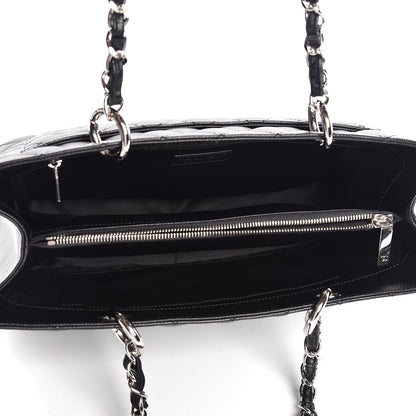 Chanel Caviar Quilted Grand Shopping Tote GST Black 5 of 7